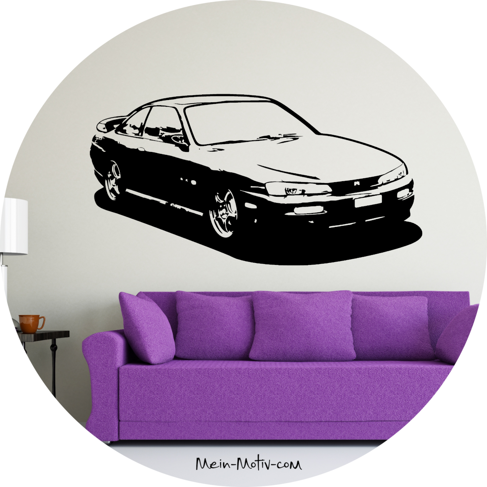 Wandtattoo Nissan Silvia S14a